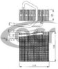 JEEP 4882168 Evaporator, air conditioning